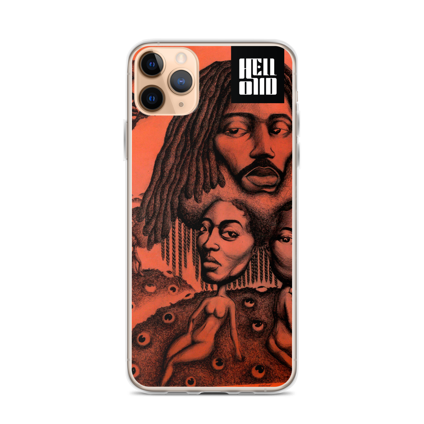 iPhone Coque Clair - Nappy Hills