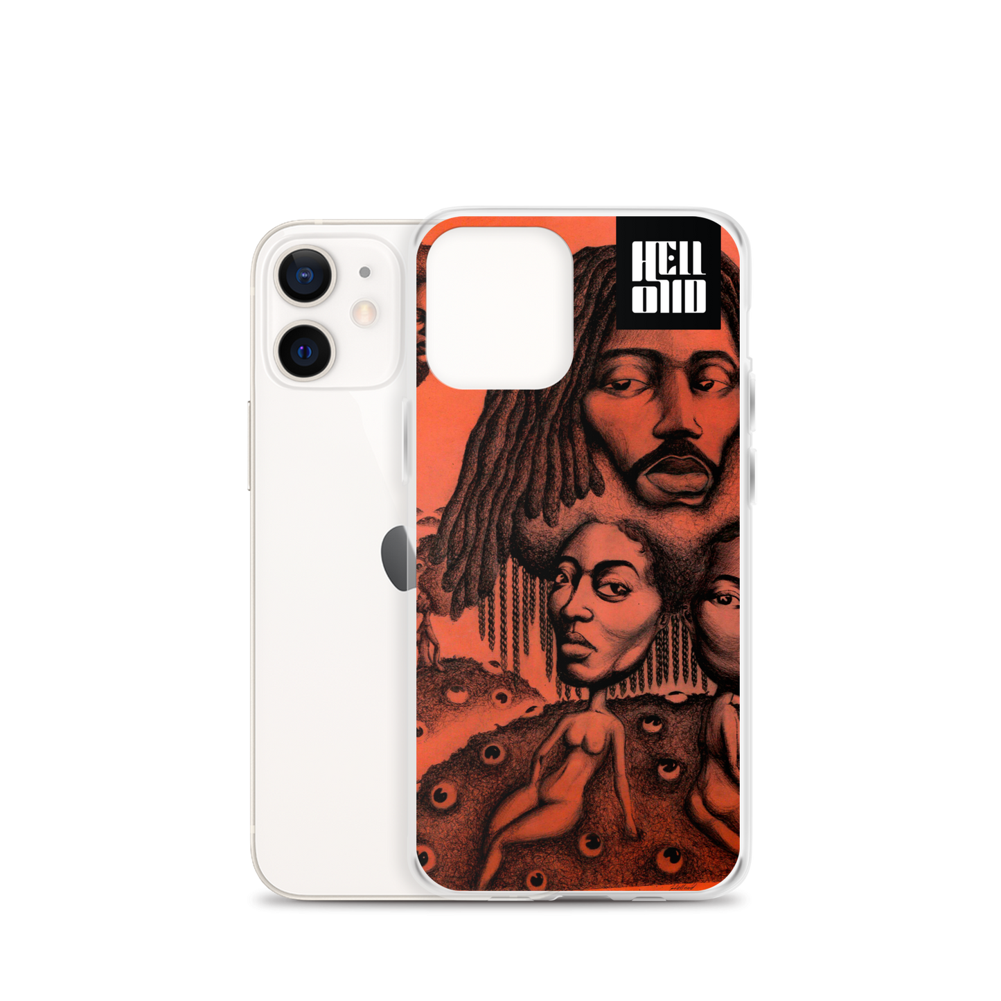 iPhone Coque Clair - Nappy Hills