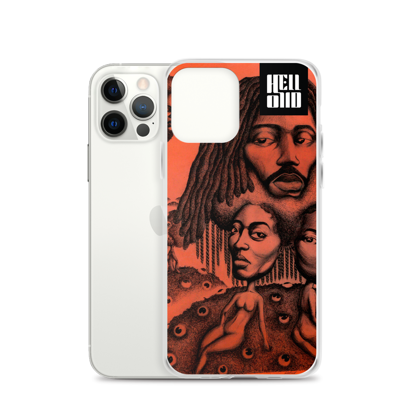 iPhone Coque Clair - Nappy Hills