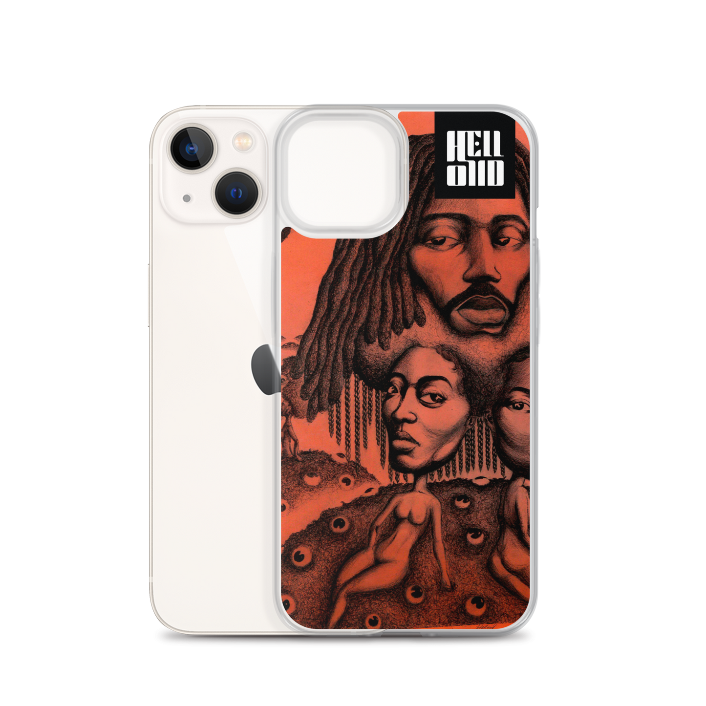 iPhone Coque Clair - Nappy Hills