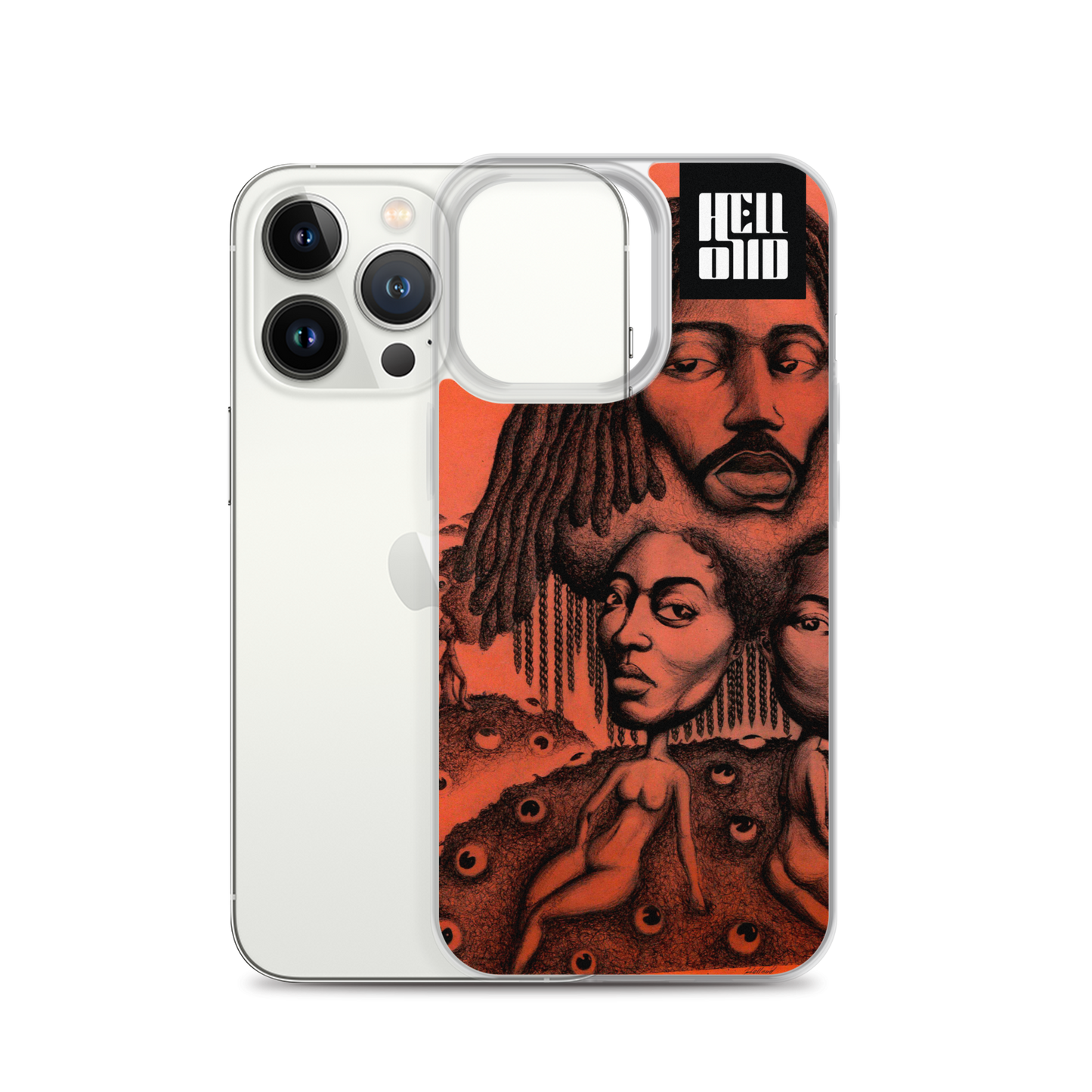 iPhone Coque Clair - Nappy Hills