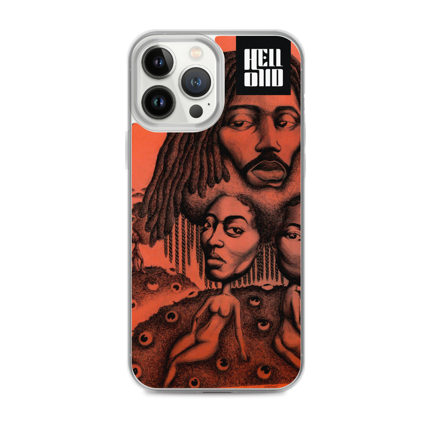 iPhone Coque Clair - Nappy Hills