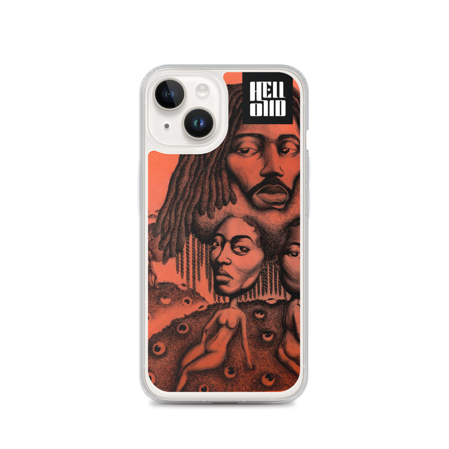 iPhone Coque Clair - Nappy Hills