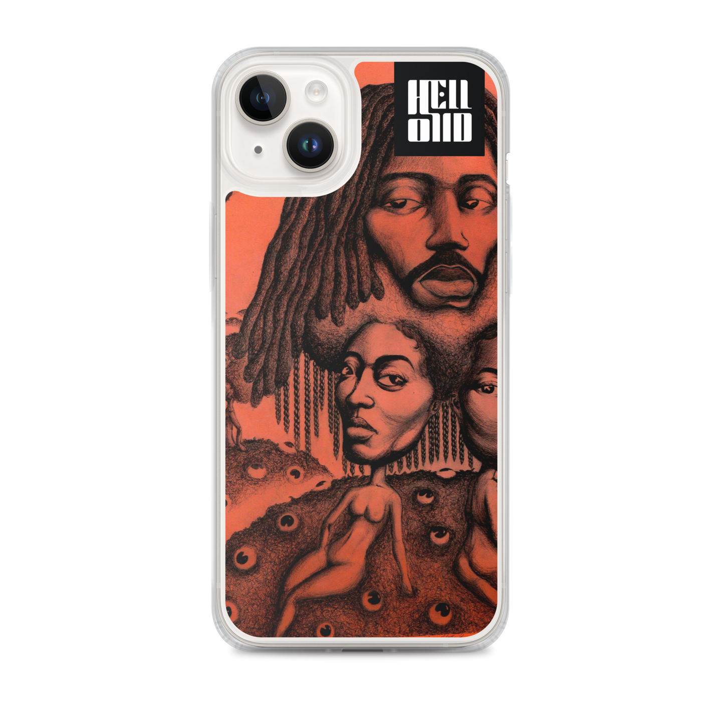 iPhone Coque Clair - Nappy Hills