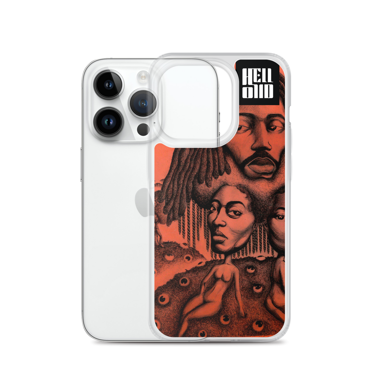 iPhone Coque Clair - Nappy Hills