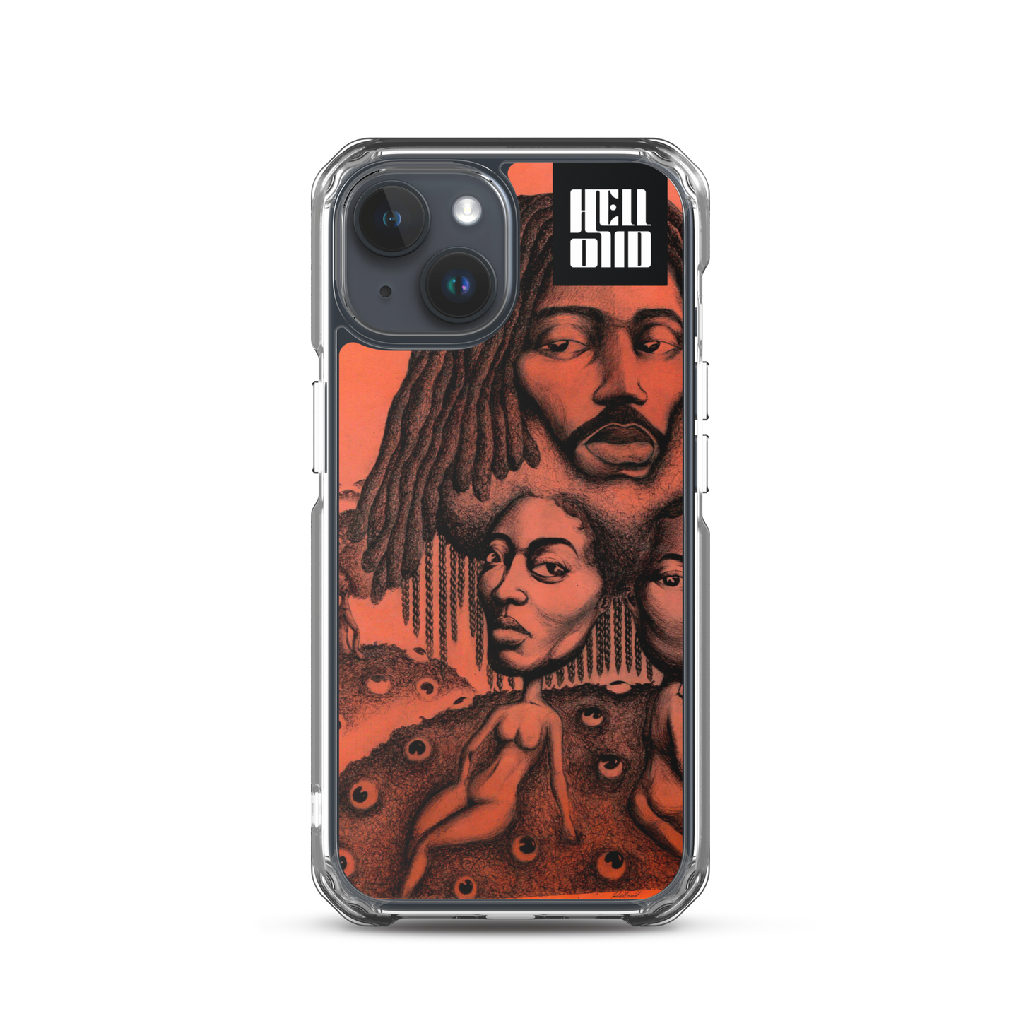 iPhone Coque Clair - Nappy Hills