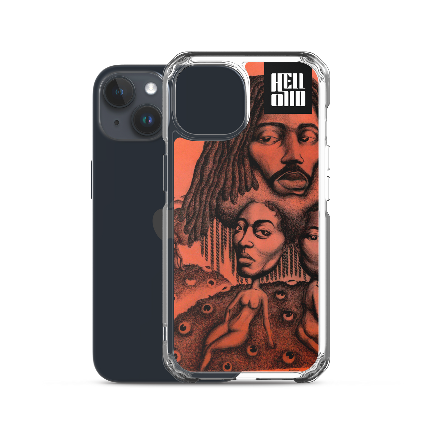 iPhone Coque Clair - Nappy Hills