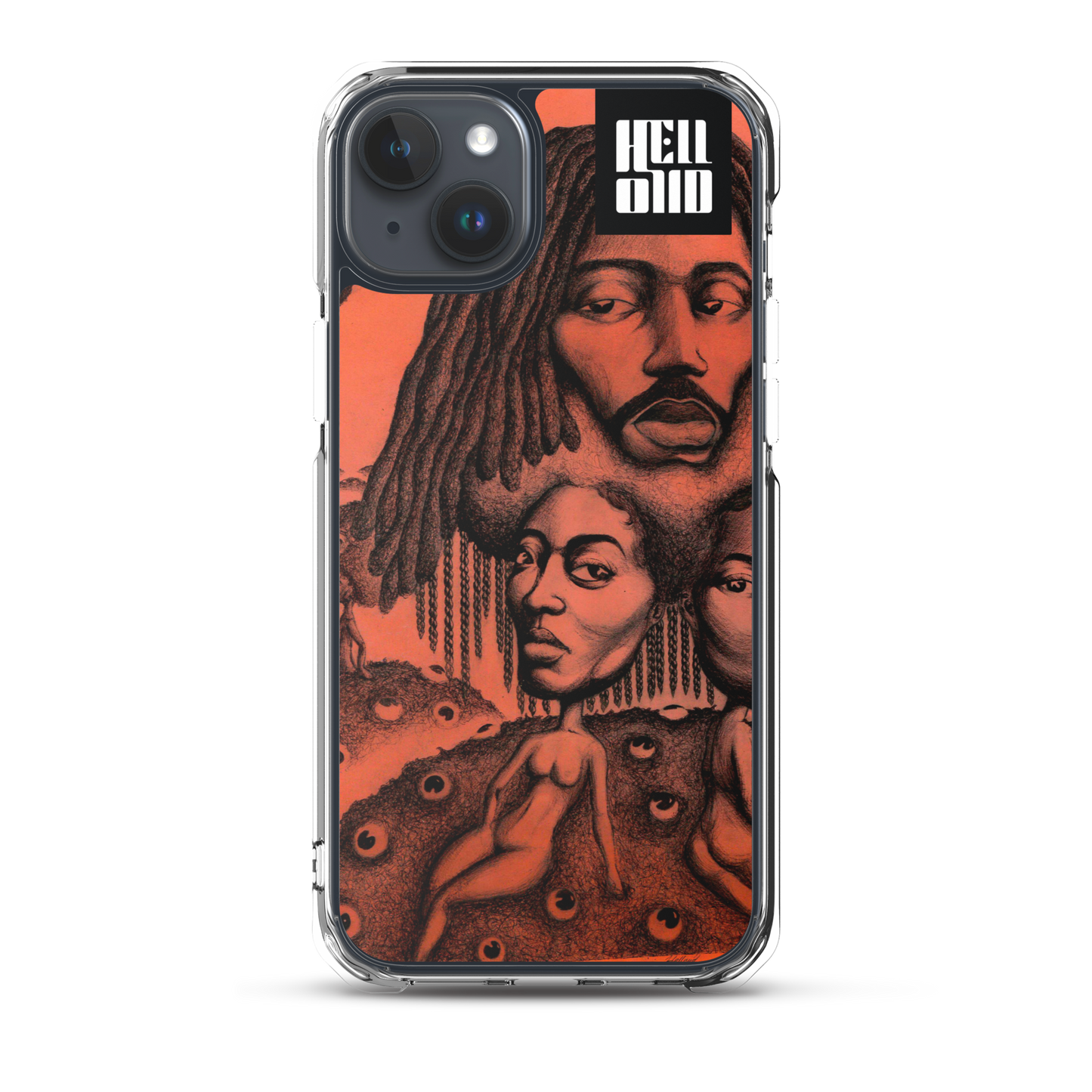 iPhone Coque Clair - Nappy Hills