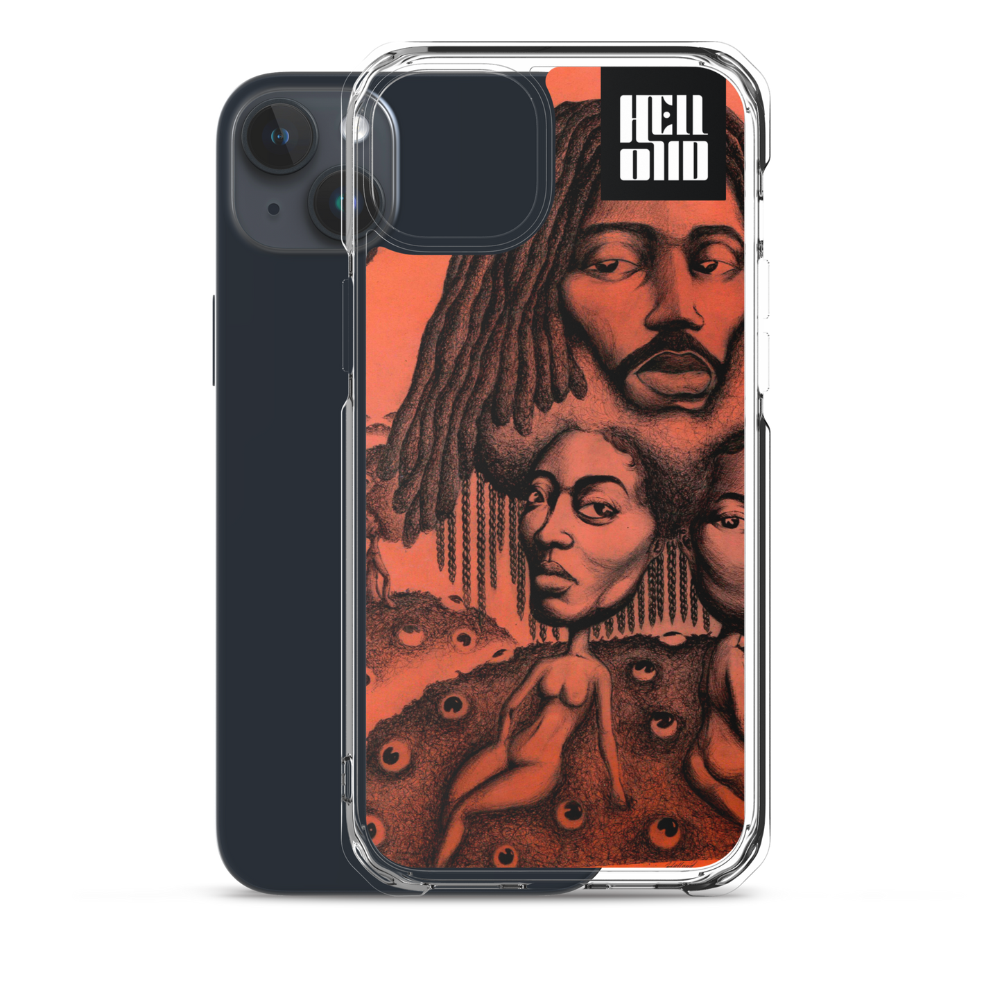 iPhone Coque Clair - Nappy Hills