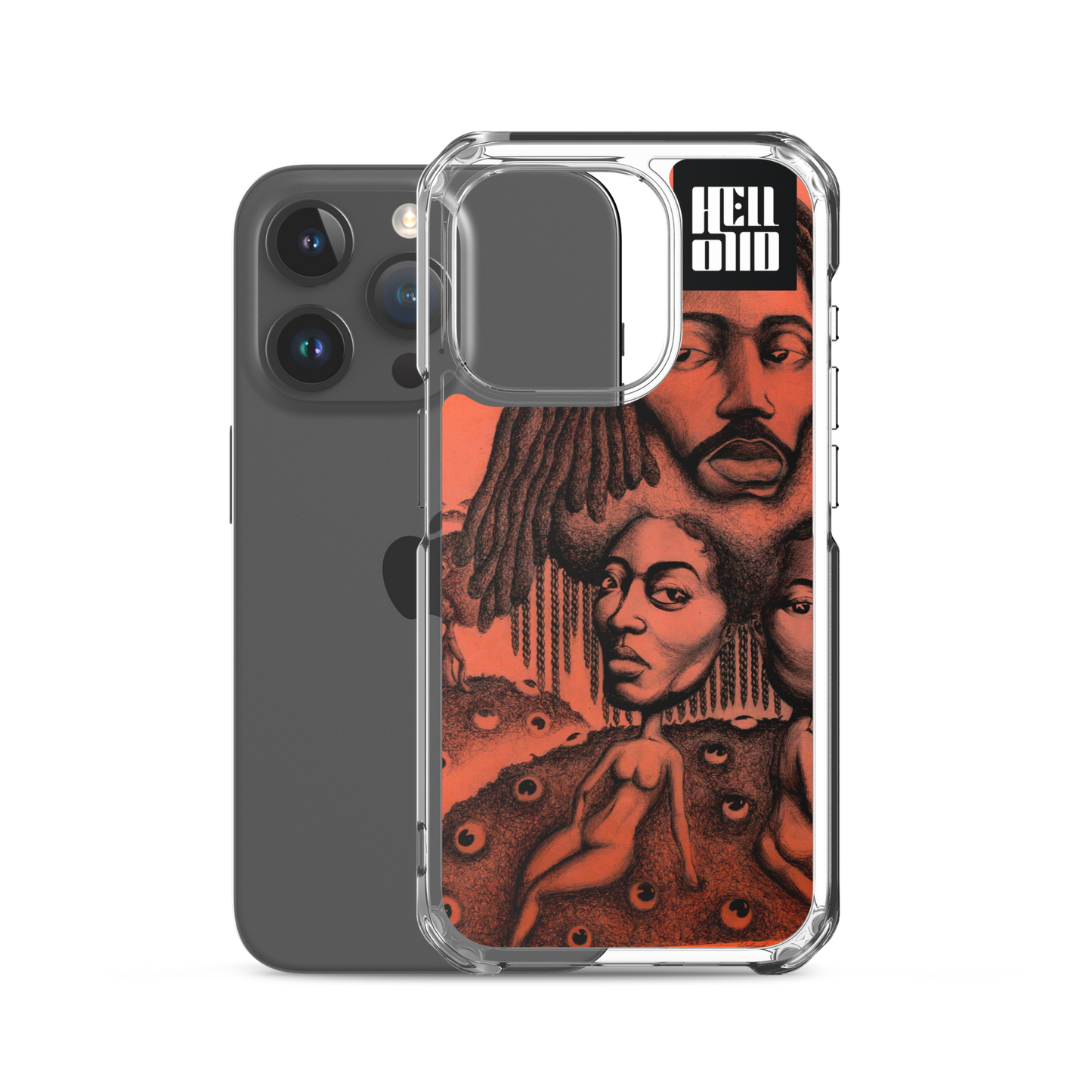 iPhone Coque Clair - Nappy Hills