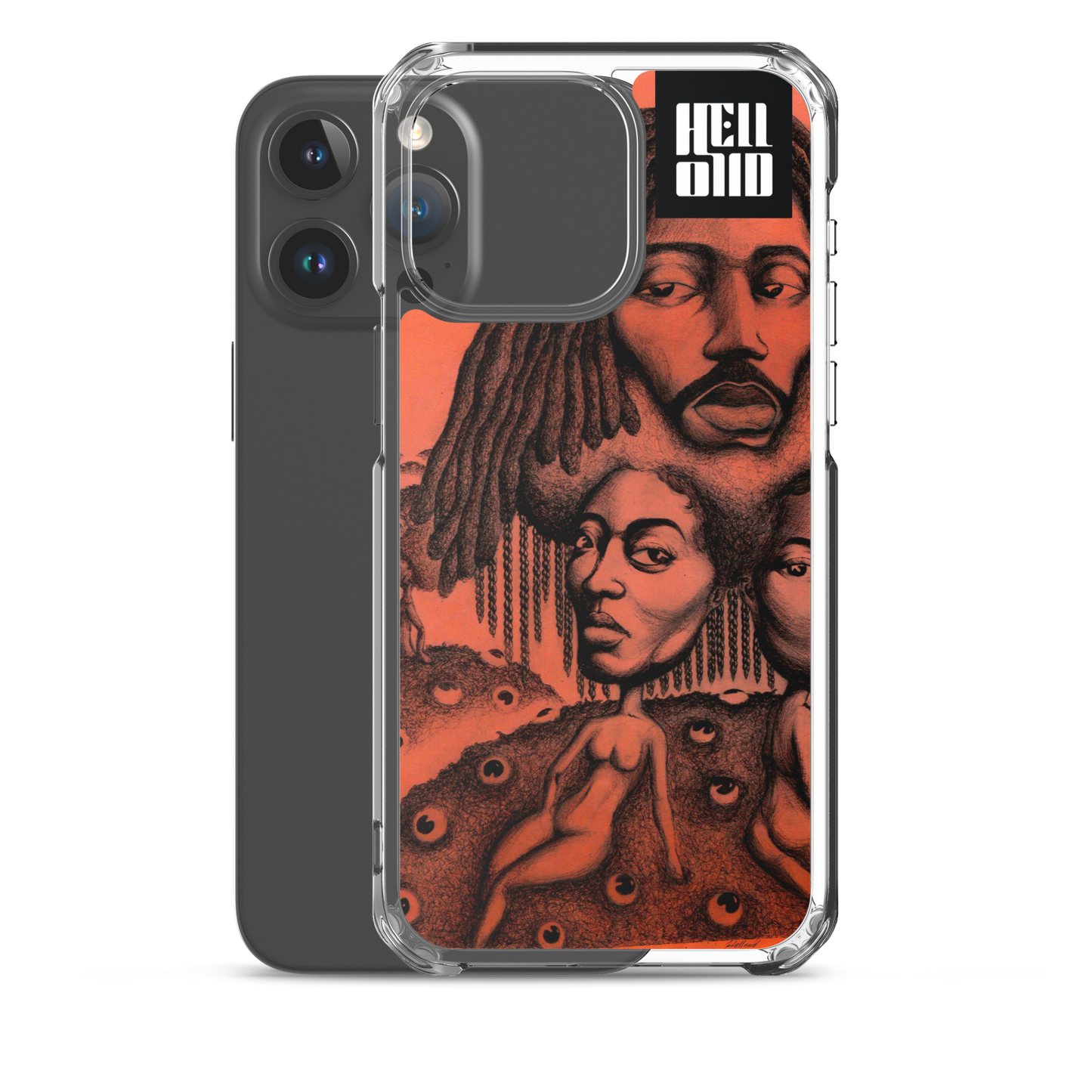 iPhone Coque Clair - Nappy Hills