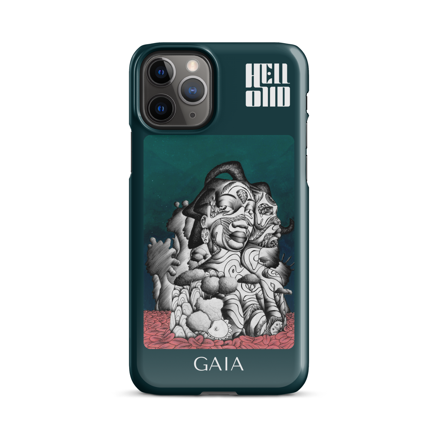 iPhone Coque d'Art Coloré• Gaïa