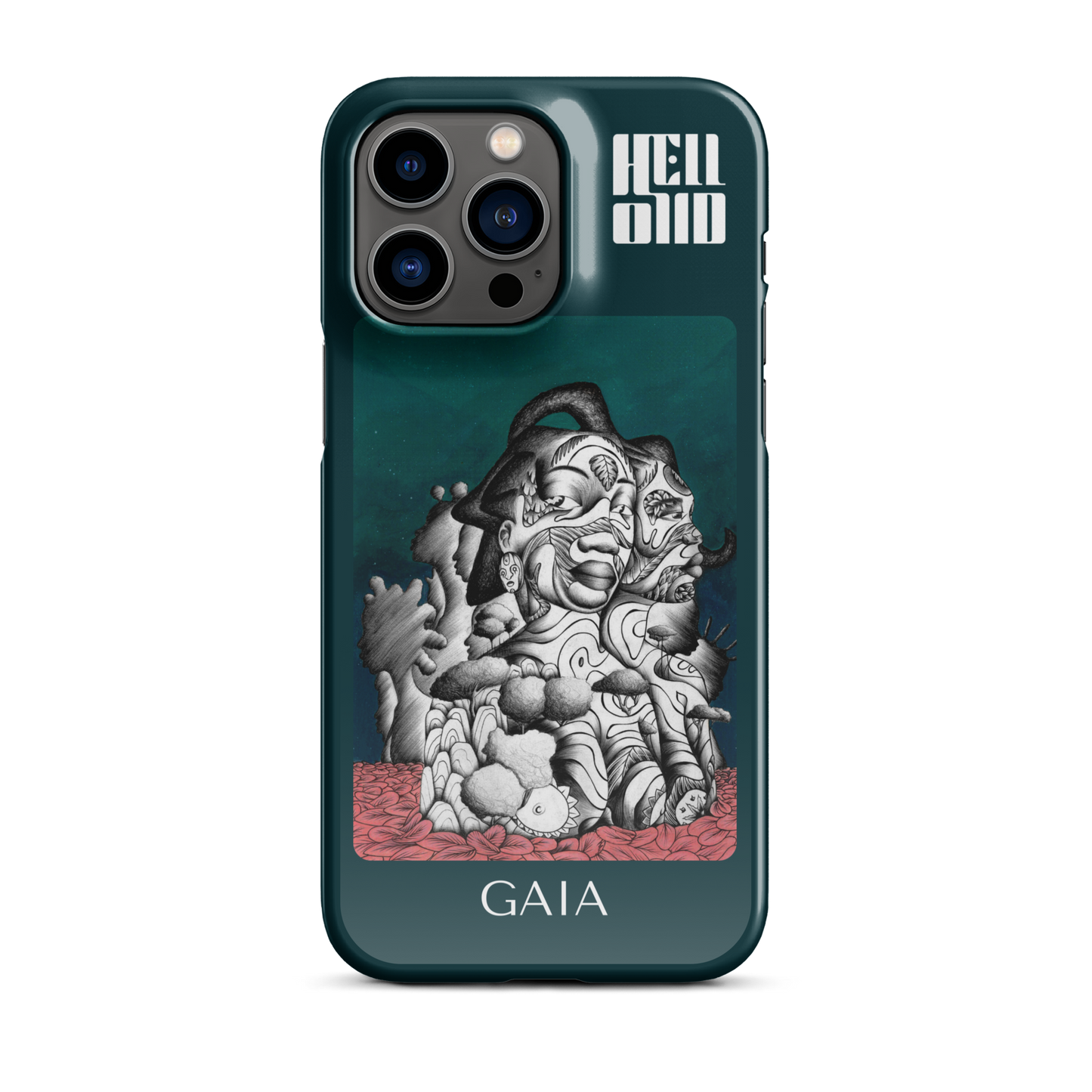 iPhone Coque d'Art Coloré• Gaïa