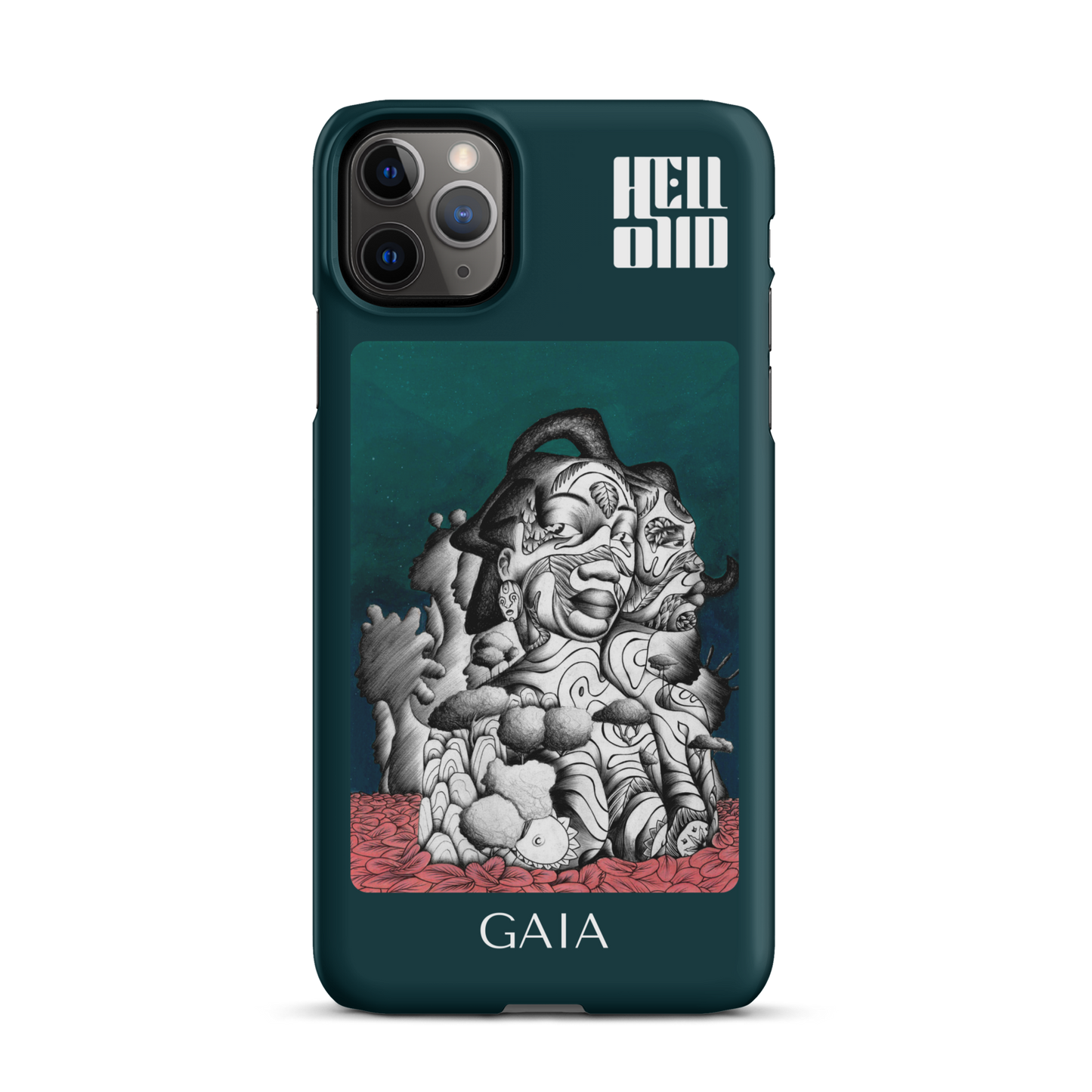 iPhone Coque d'Art Coloré• Gaïa