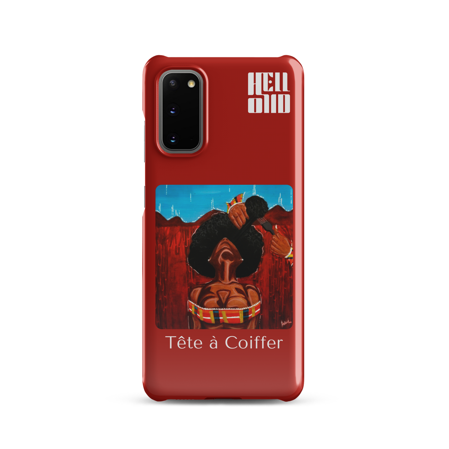 Samsung Coque d'Art Coloré • Tête à coiffer