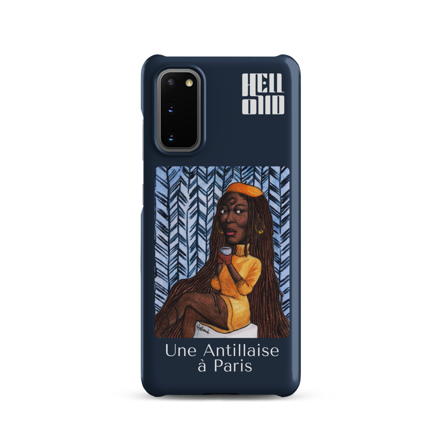 Samsung Coque d'Art Coloré • Une Antillaise à Paris